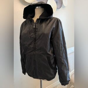 Black Hooded Jacket